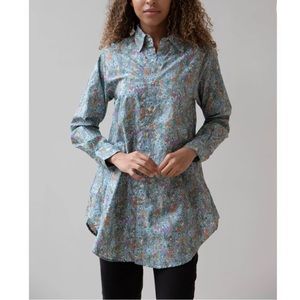 Pip-Squeak Chapeau Blue Floral tunic